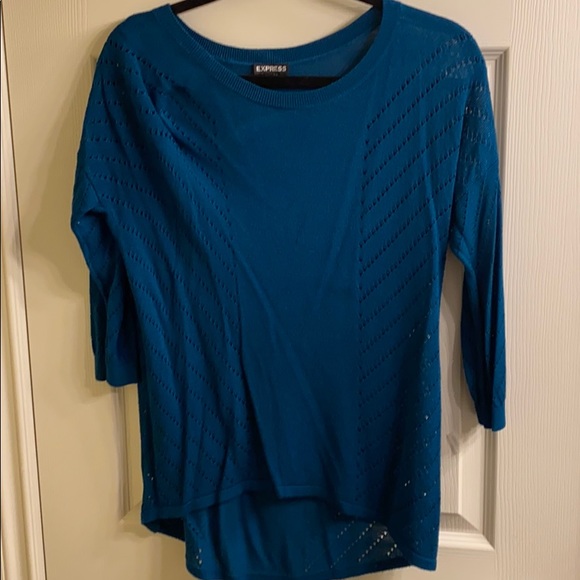 Deep teal colour sweater - Picture 1 of 3